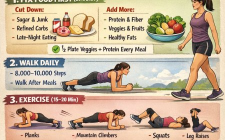 Effective Ways to Reduce Belly Fat: Diet, Exercise, and Lifestyle Tips