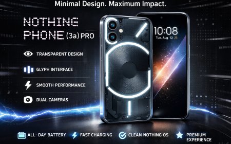 Nothing Phone (3a) Pro: Minimal Design, Maximum Impact