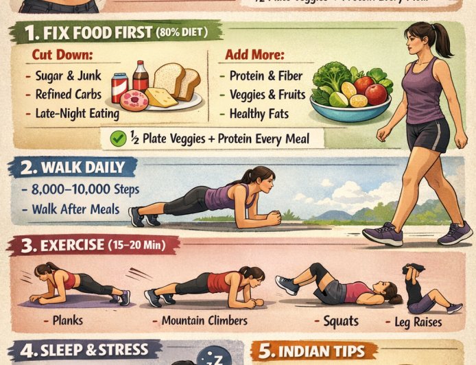 Effective Ways to Reduce Belly Fat: Diet, Exercise, and Lifestyle Tips