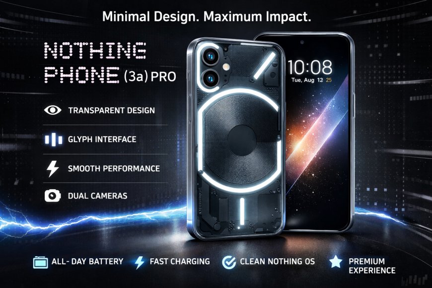 Nothing Phone (3a) Pro: Minimal Design, Maximum Impact
